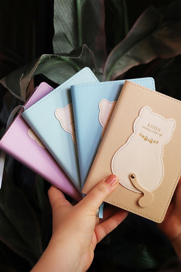Geçmeli Kedili Defter A6 96 yaprak - 5
