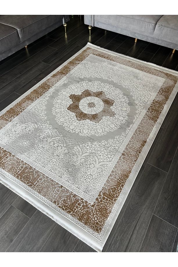 Gümüşsuyu Antibakteriyel Halı Rustic 14990 Sarı - 1