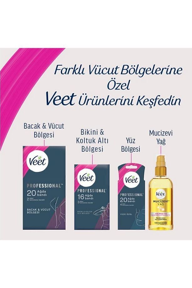Professional Sir Ağda Bandı Bikini Ve Koltuk Altı Bölgesi Normal Ciltler 48’li(16'lı Paket X 3 Adet) - 6