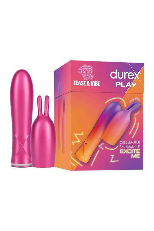 2si1 Arada Titreşimli Vibratör ve Uyarıcı Başlık, Usb Şarjlı, 7 Farklı Titreşim Modu, Suya Dayanıklı - 1