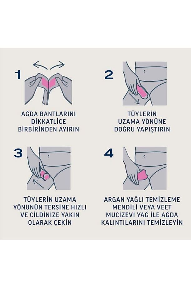 Professional Sir Ağda Bandı Bikini Ve Koltuk Altı Bölgesi Normal Ciltler 32’li (16lı paket X 2 adet) - 3