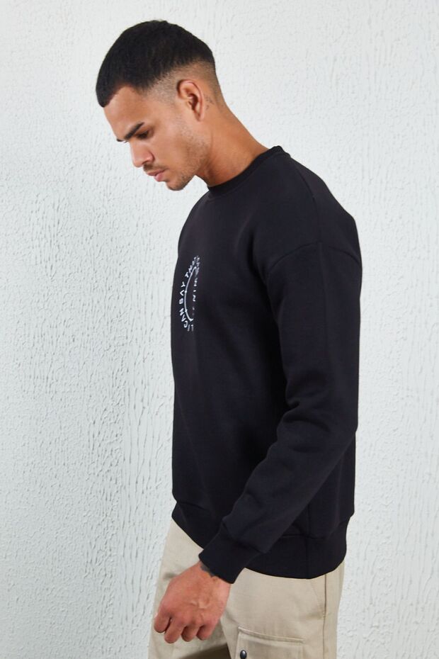 Baskılı Basic Sweat - 6