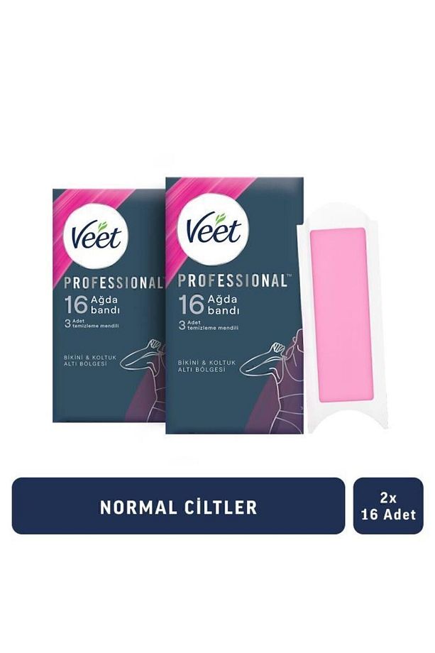Professional Sir Ağda Bandı Bikini Ve Koltuk Altı Bölgesi Normal Ciltler 32’li (16lı paket X 2 adet) - 1