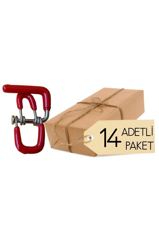Spring-Loaded School Bag Hanger 14 Pieces Student Desk Hanger Children's Classroom Organizer Apparatus Organizer