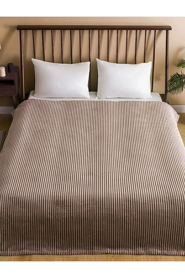 LCW HOME Wellsoft Fitilli Çift Kişilik Battaniye 200x220 Cm - 2