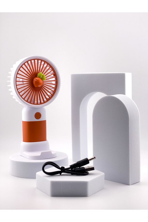 USB FAN HANDHELD/DESKTOP ELDE VE MASADA KULLANMAYA UYGUN TELEFON TUTUCULU - 4