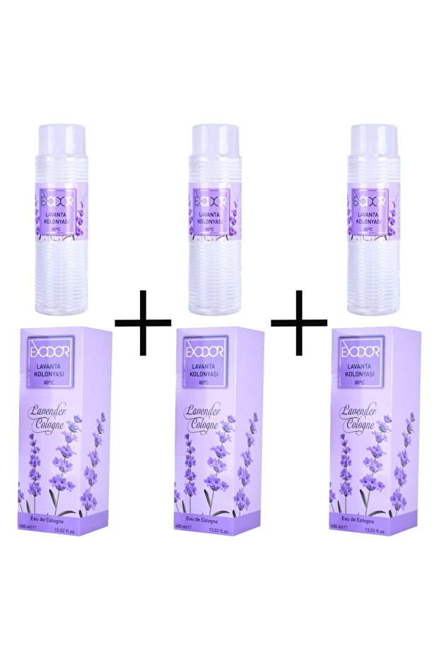 LAVANTA KOLONYA 400 ML 3 LÜ