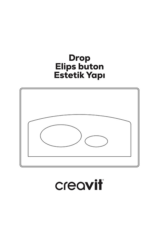 Drop Beyaz Askı Rezervuar Kumanda Paneli - 5