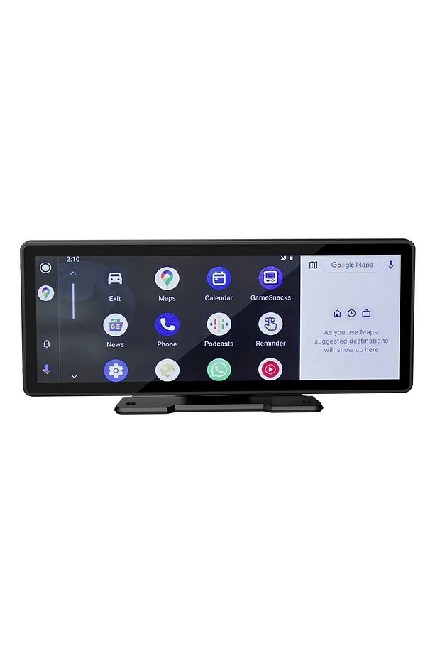 Tak Çalıştır Carplay Apple Android Auto Ekran Kablosuz 10.2İnç Araç Araba Ekran Navigasyon - 9