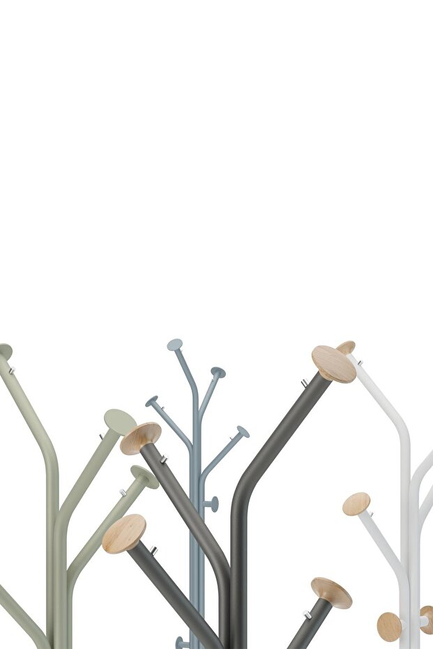 Octopus Askı, Siyah & Metal - 3