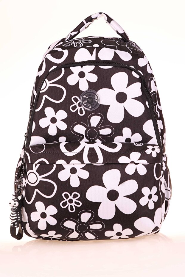 White Flowers Favorite Backpack - K1694