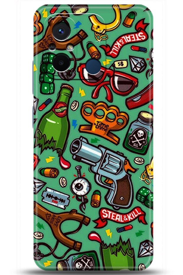 Xiaomi Redmi 12C Case Hd Printed Case - Followed Institution 0593