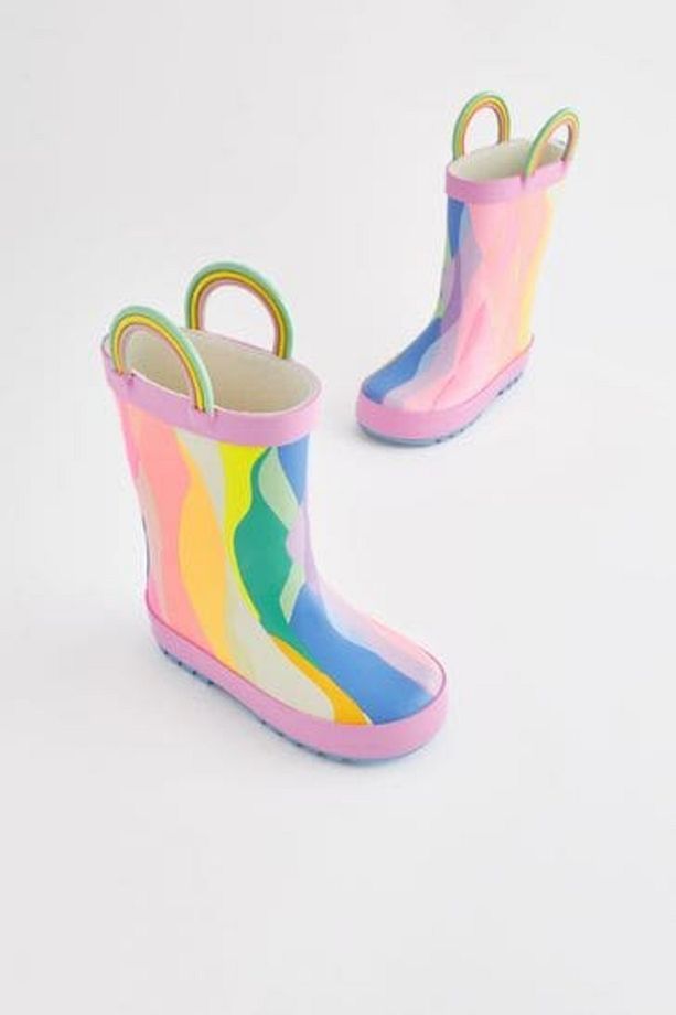Rainbow Patterned Boots / Boots - 2