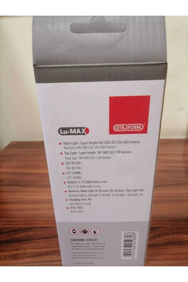 Mııknatıslı Şarjlı Led Lamba Çalışma Lambası R10-mıdı - 3