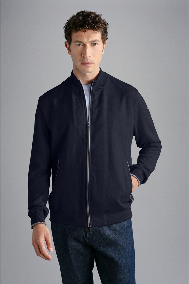 COTTON SWEATER WITH ZIP