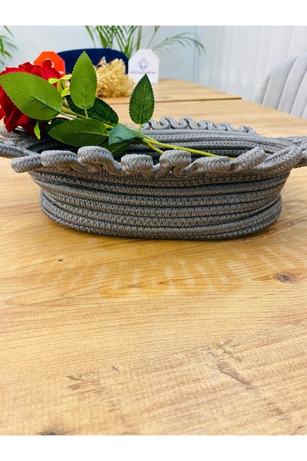 Wicker, Jute, Mesh Basket, Inside Cabinet, Organizer, Storage Basket, Bread Basket, 30X20X20