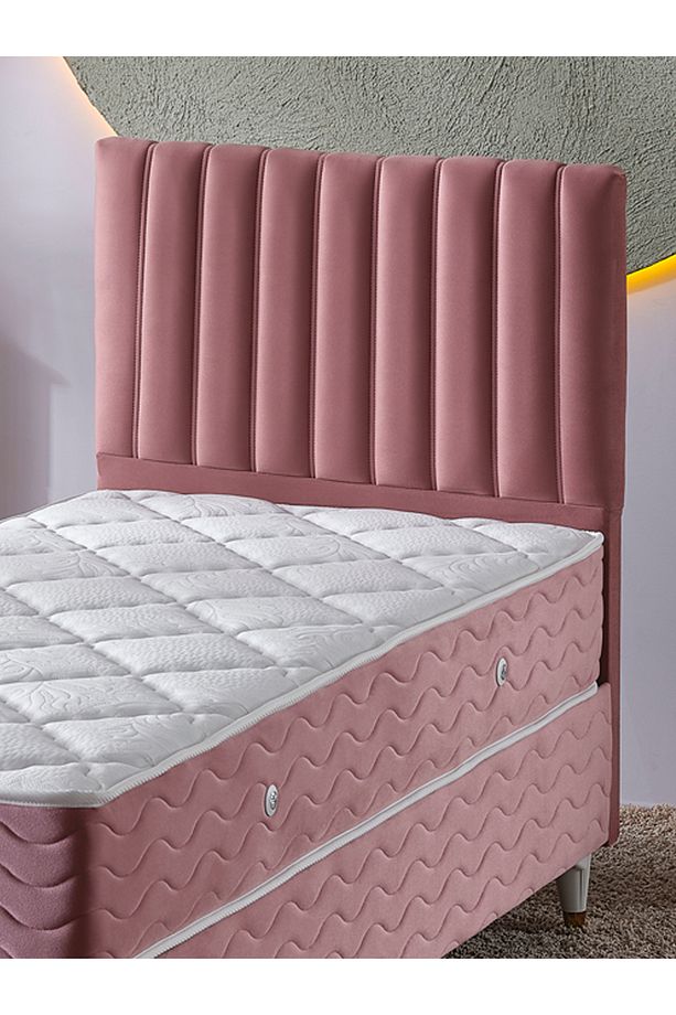 Ezgi Tek Kişilik 3Lü Set Yatak+Baza+Başlık - 4