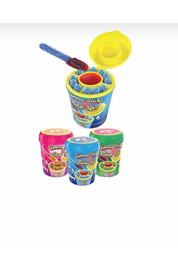 COCCO CANDY GUMMY STICKS EKŞİ JEL ŞEKER 3’LÜ - 1