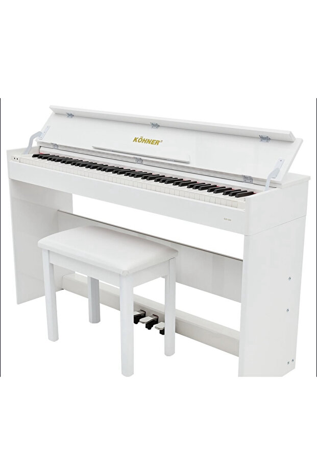 Köhner SLP 245 beyaz Digital piyano +Tabure - 3