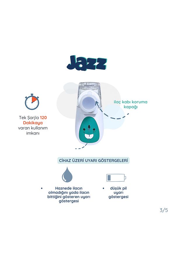 Taşınabilir (ULTRASONİK) Mesh Nebulizatör - 6