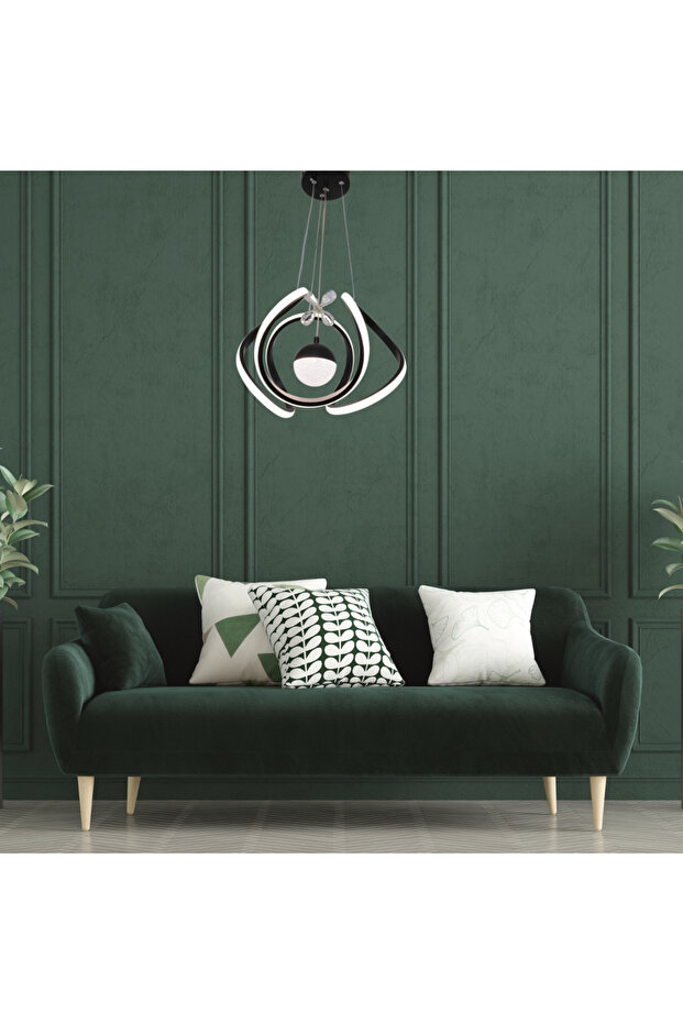 3 renk modüllü ledli avize - 3