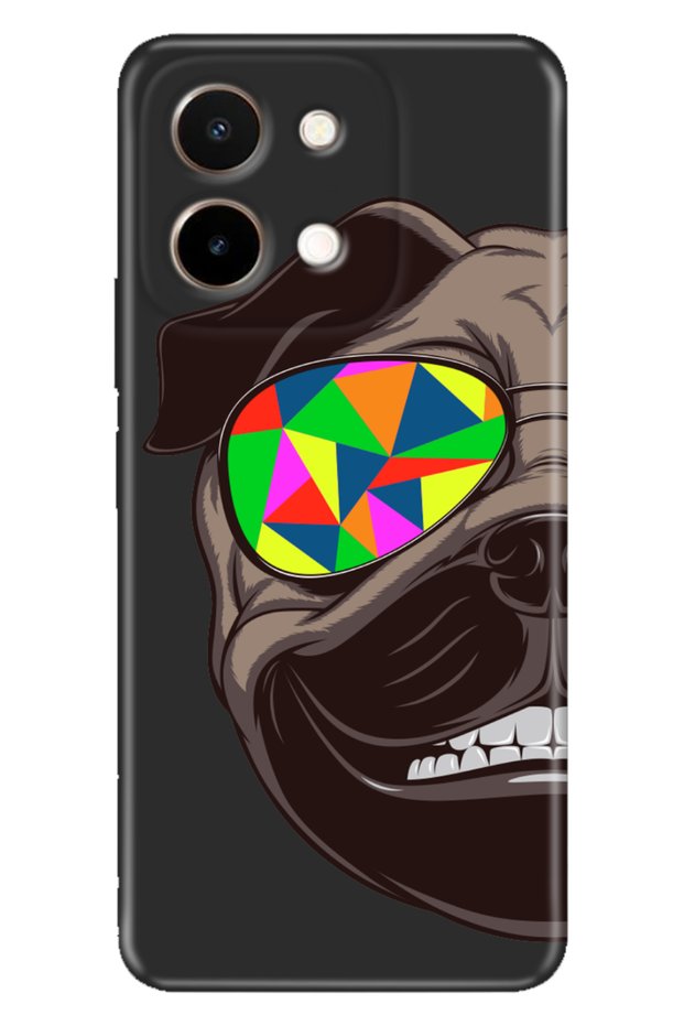 Vivo Y28 Compatible Case Silicone Patterned Vivoy28 Cover Bugs