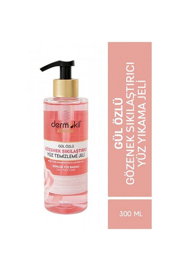 Gül Özlü Gözenek Sıkılaştırıcı Yüz Temizleme Jeli 300 ml X 2 Adet - 2