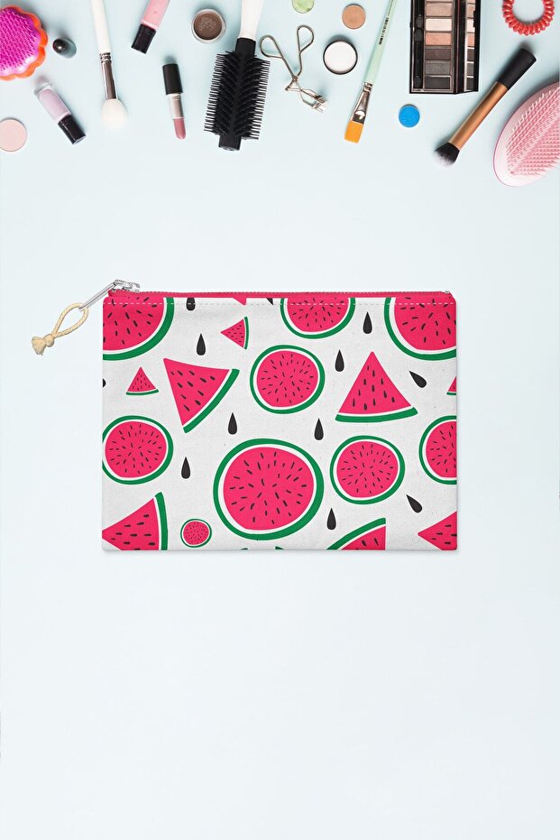 Kumaş Makyaj Çantası - 1