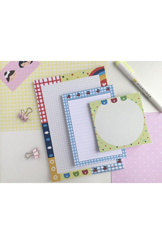 Jelibon Set Memopad/notepad/defter - 1