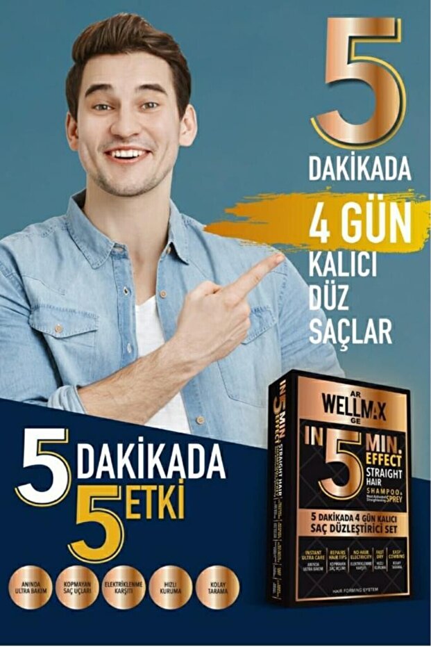 Saç Düzleştirici Set - 7