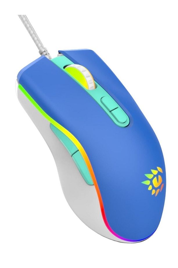 T4-1665 Loot Rgb 7200dpi Mavi Makrolu Gaming Oyuncu Mouse - 2