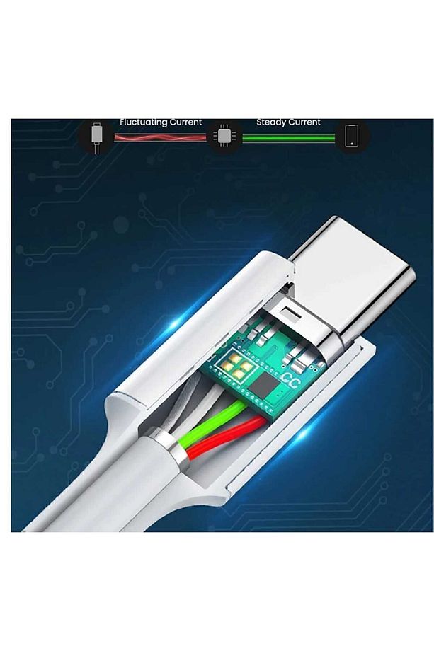 25w Hızlı Type-c Şarj Kablosu Çift Taraflı Type-c To Type-c 25w Pd Şarj Kablo 1metre Hızlı Type-C - 3