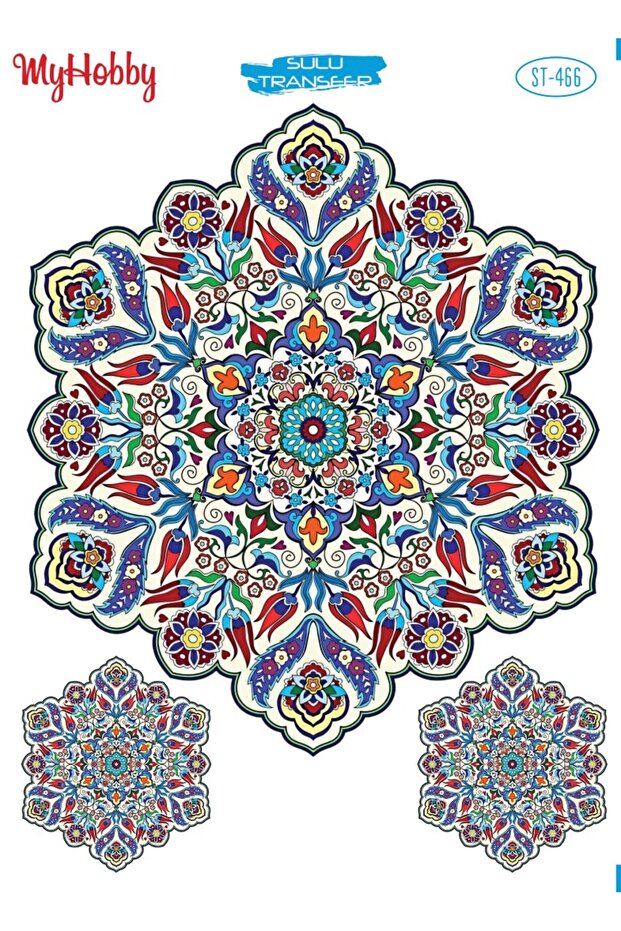ورق نقل مائي مقاس 25x35 سم St-466