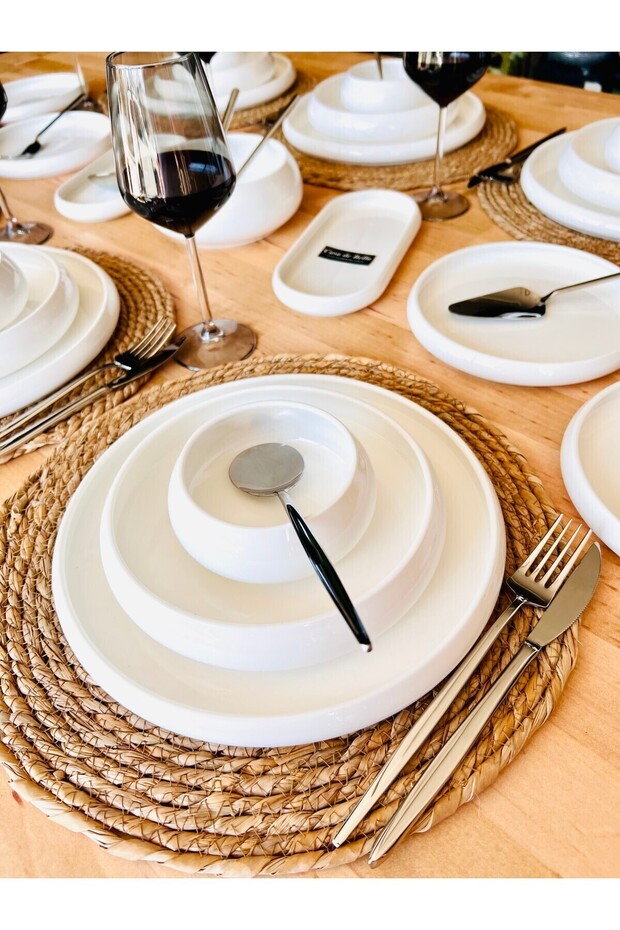 Bianco Perla Full Moon 27 Parça 6 Kişilik Yemek Takımı - 7
