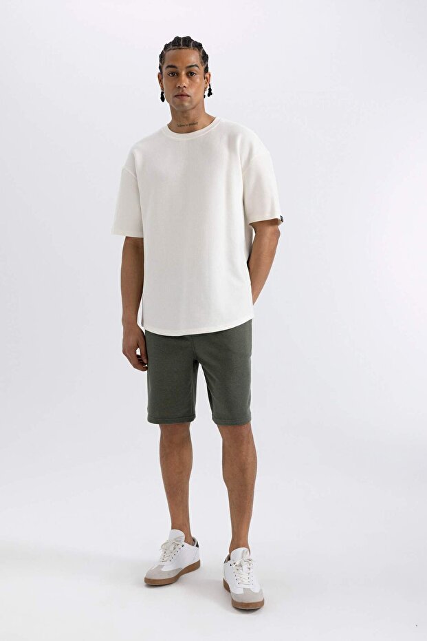 DFC - Slim Fit Basic Cepli Şort - 3