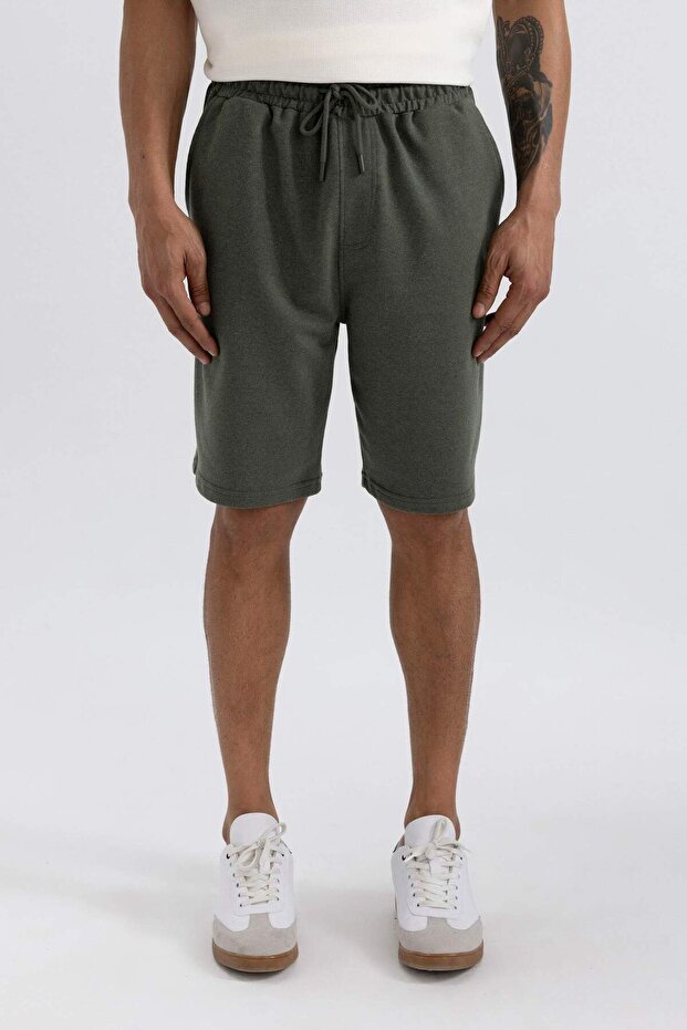 DFC - Slim Fit Basic Cepli Şort - 5