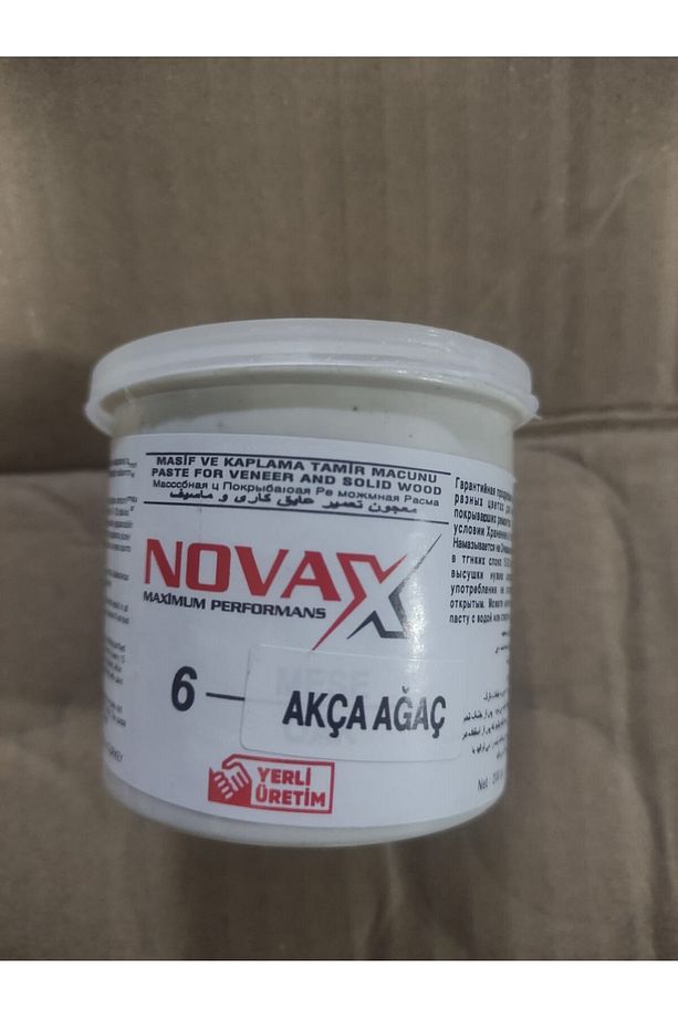 Ahşap Tamir Macunu Akça Ağaç Renginde 200 gram 1 Adet Gönderilir Kaliteli Macun - 3