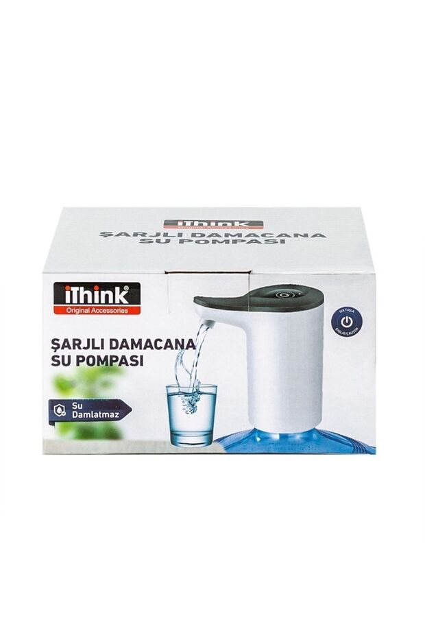 Damacana Su Pompası Şarjlı Wp-100 Damlatmaz - 8