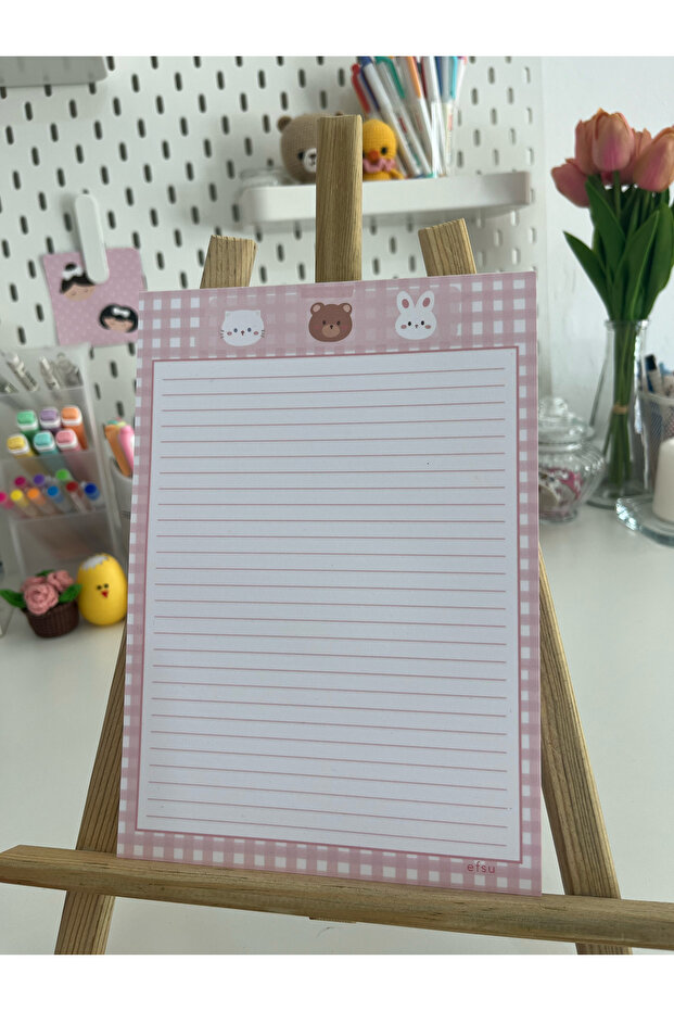 A5 Tavşan Memopad/Notepad/Defter - 3