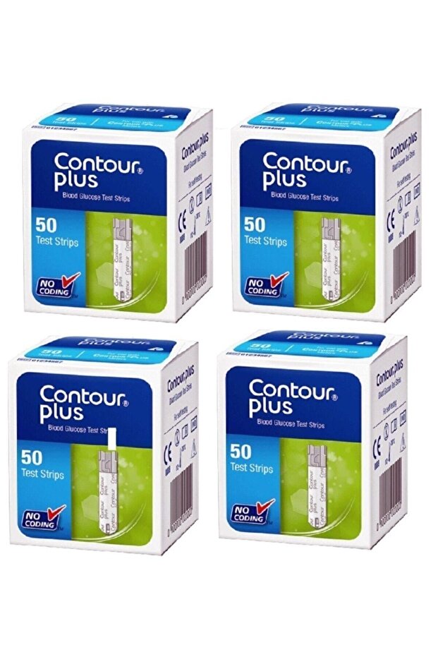 Contour Plus Test Stripleri 50'li-4 Kutu - 1
