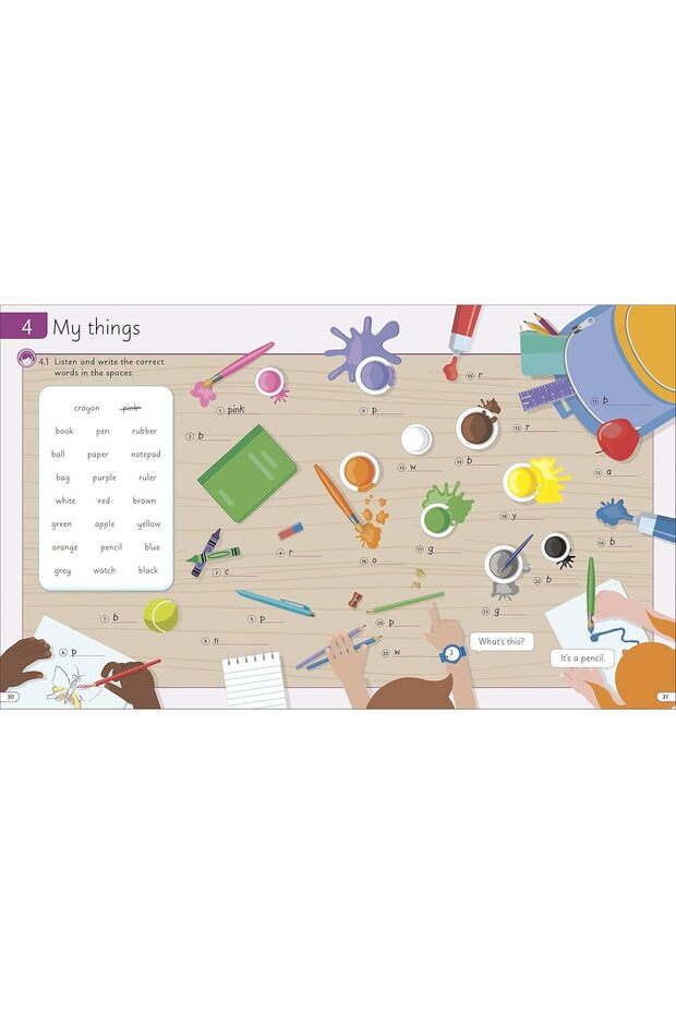 English for Everyone Junior Beginner's Practice Book: Look, Listen, Learn, and Practise - 3