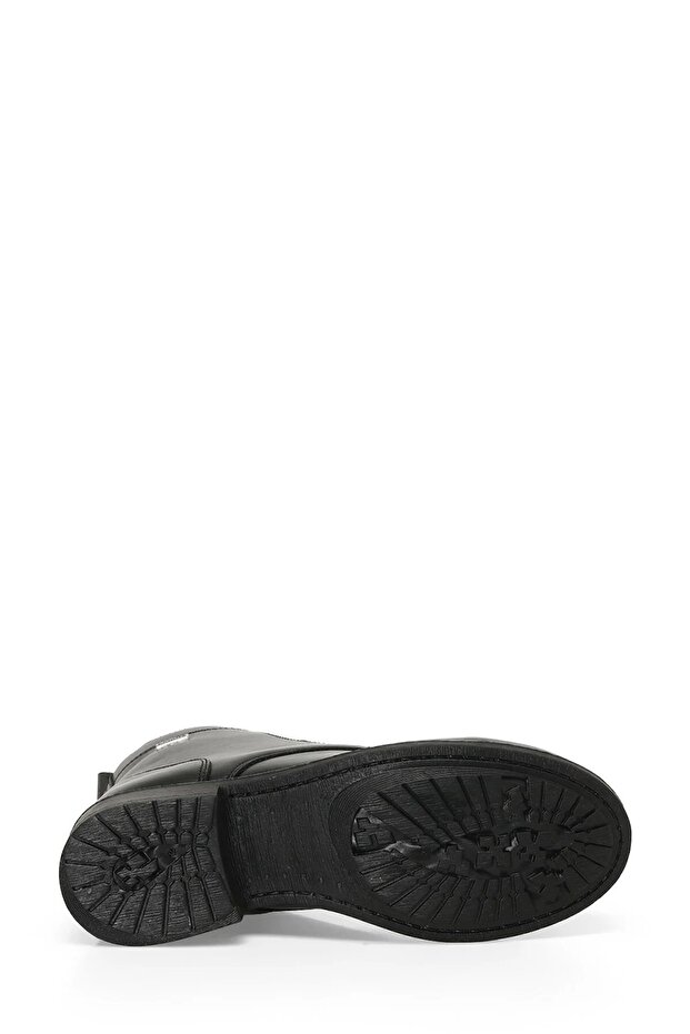 Doby Siyah Fermuarlı Kadın Bot - 6