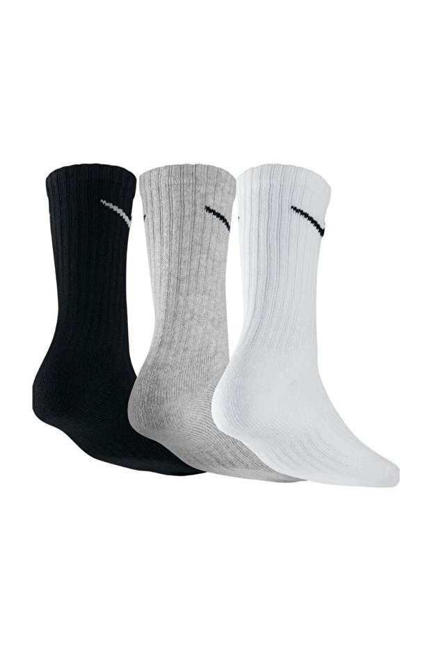 Sx4508-965 3ppk Value Cotton 3-Piece Mixed Sports Socks - 2