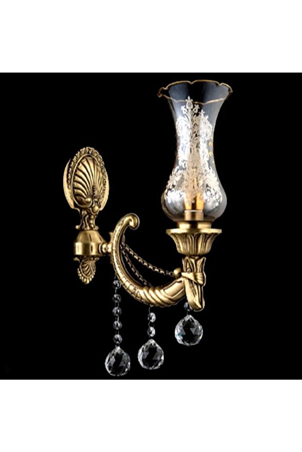 Taşlı Duvar Aplik Eskitme - 1