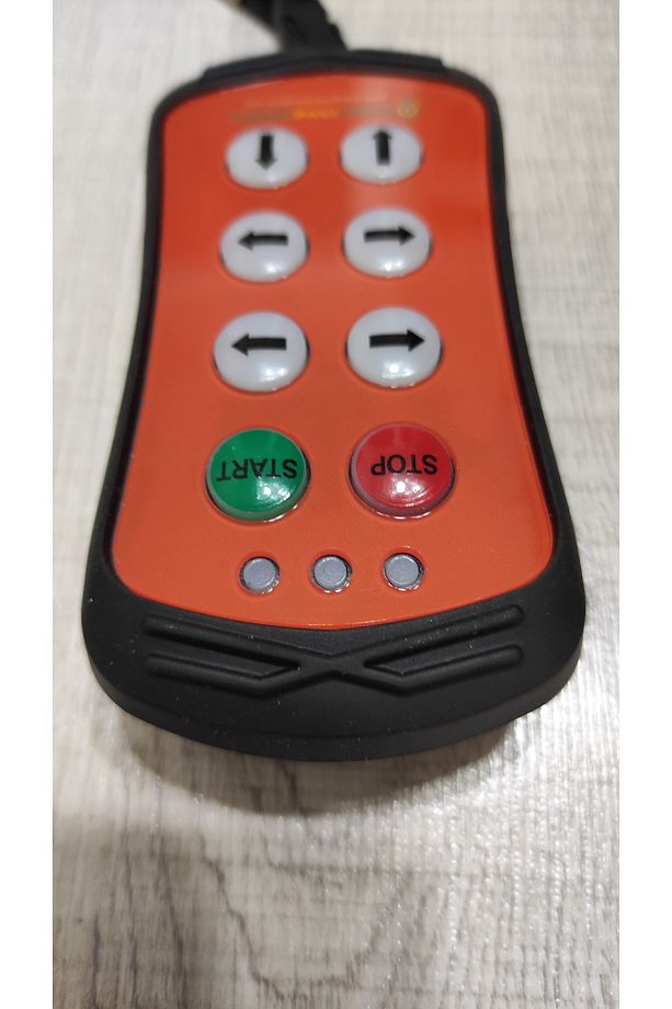 ENDÜSTRİYEL MOBİL VİNÇ UZAKTAN KUMANDA LİFT KUMANDASI 6 BUTON TEK HIZ 10-30V DC - 4
