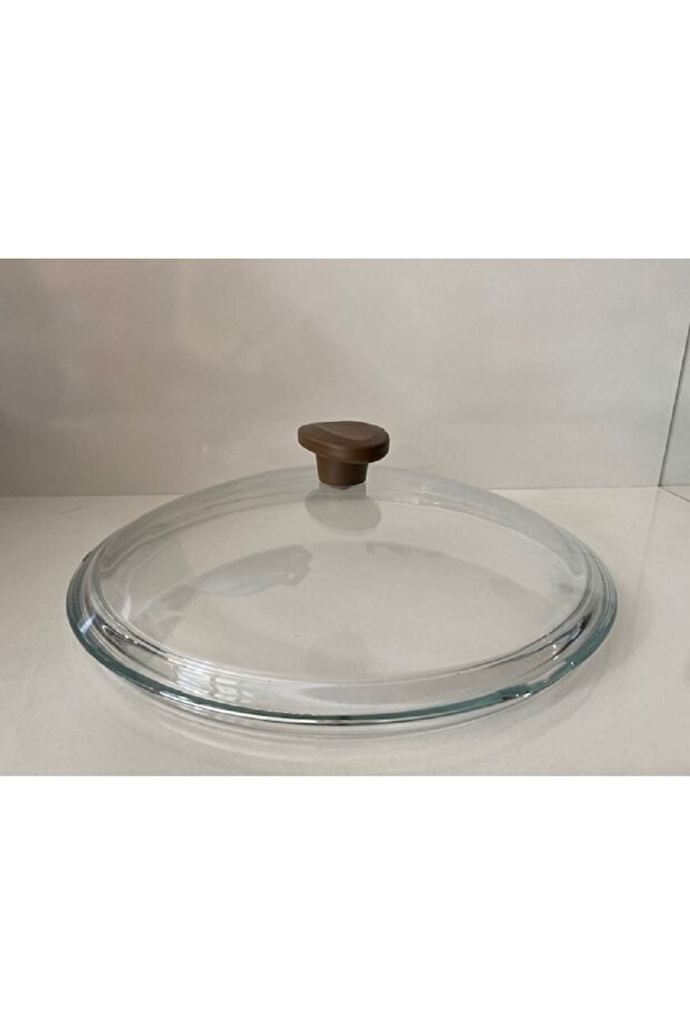 Midas 28 Cm Cam Kapak/ Koyu Renk - 1
