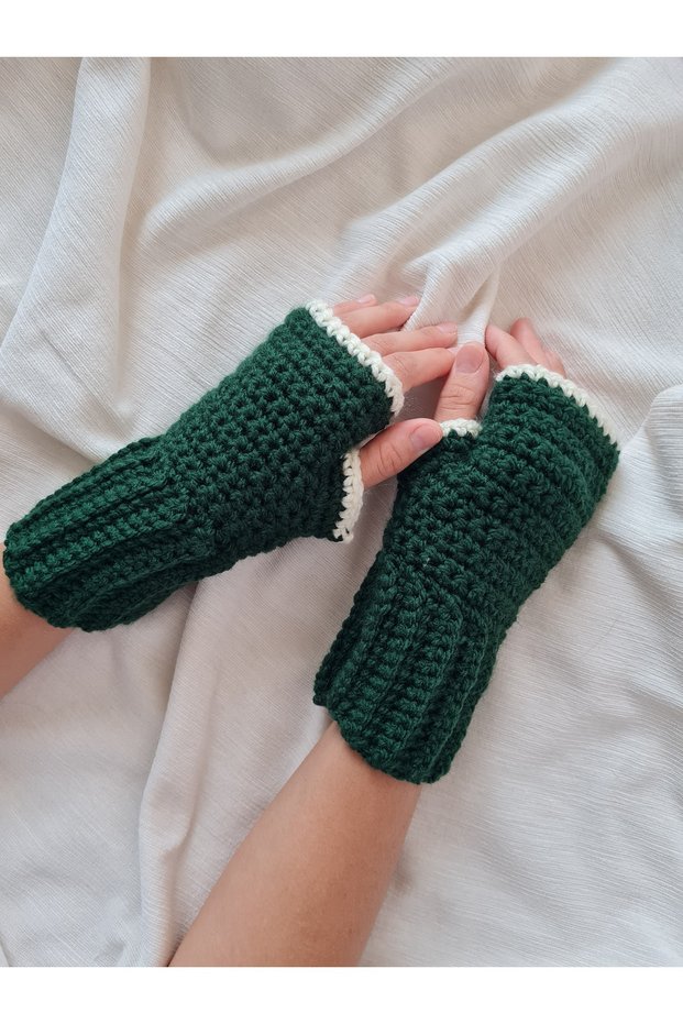 Gloves/ Hand Knitted Gloves/ Wool Gloves