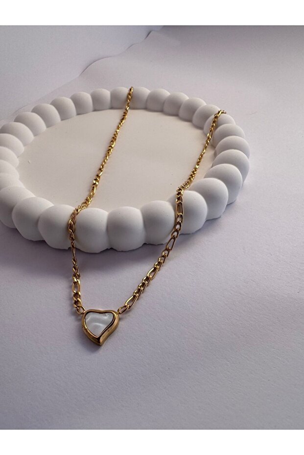 Kalpli Çelik kolye - 2