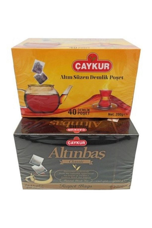 Altınbaş ve Süzen Demlik Poşet Çaylar 200 Gr X 2 - 1