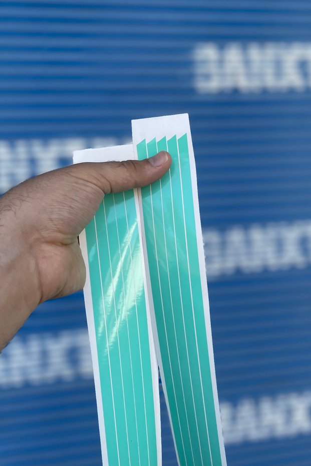 Decorative Orafol Mint Color Fine Detail Strips for Motor-Helmet-Car 5 Pieces Total 5 Meters